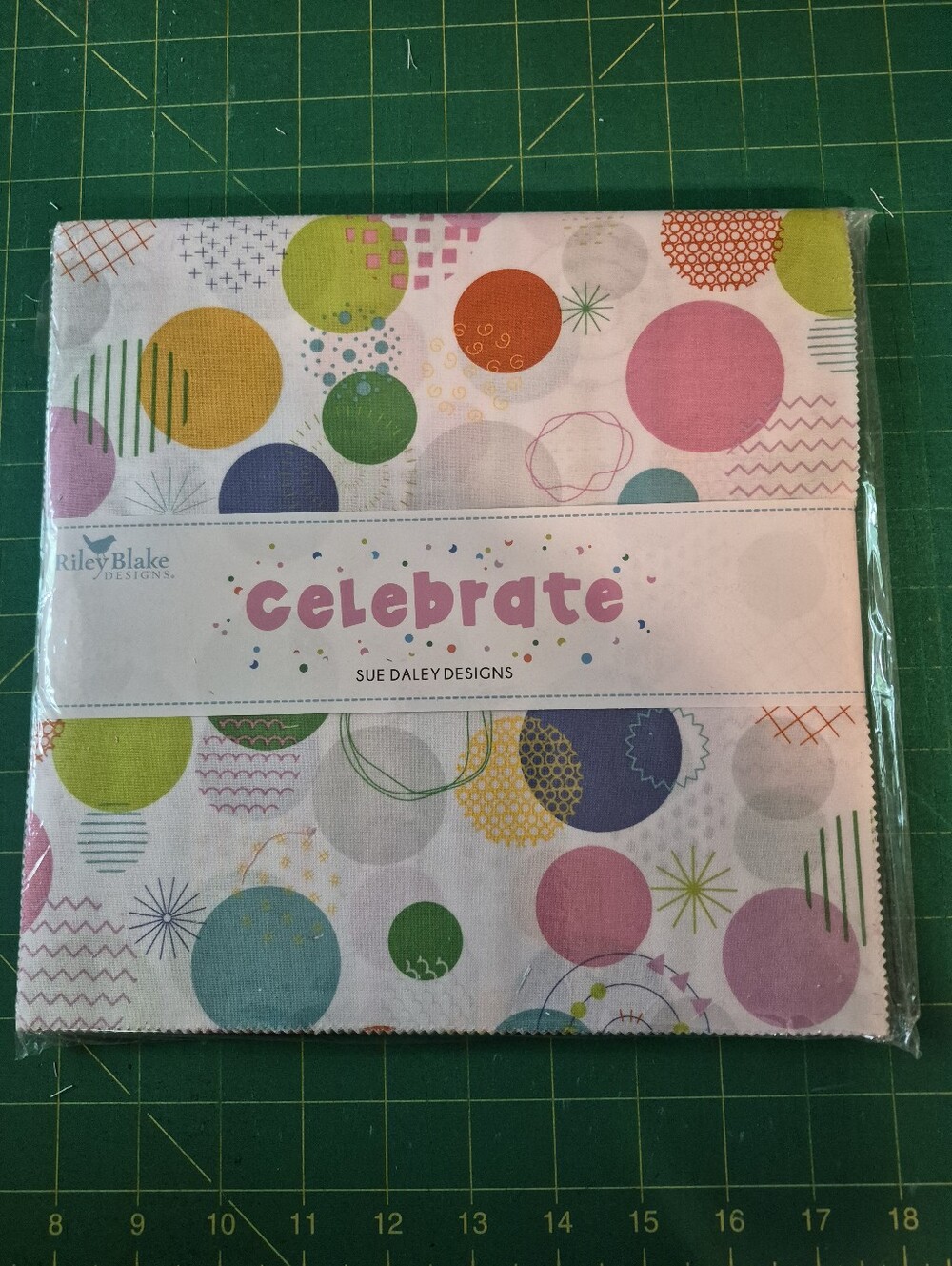 Riley Blake Celebrate Layer Cake – Multicolor